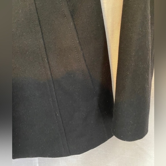 Babaton Wool  Blend Black Quincy Modern TrenchCoat Ladies XSM - Picture 7 of 16